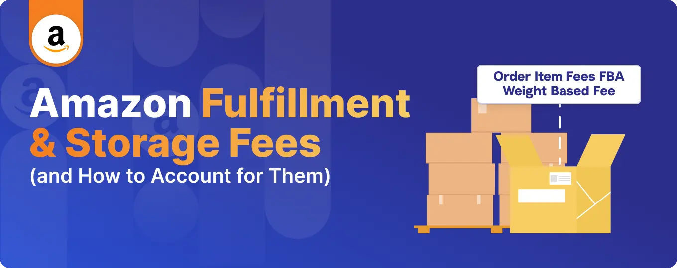 Amazon FBA Storage Fees 2026 - Calculator showing fulfillment and storage fee structure